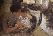 Mary Cassatt Susan is take care of the kid china oil painting reproduction